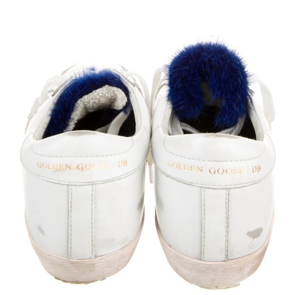Golden Goose Leather Distressed Accents Sneakers - Picture 4 of 5